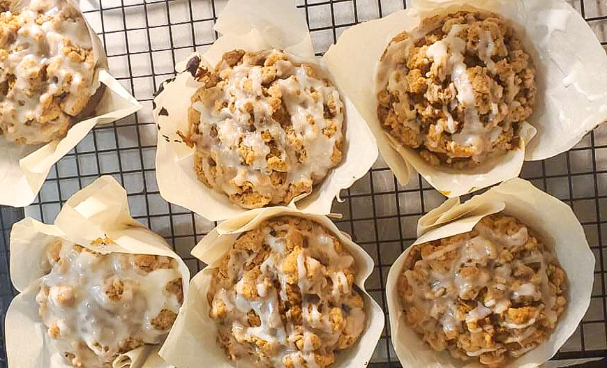 Pumpkin Crumb Muffins