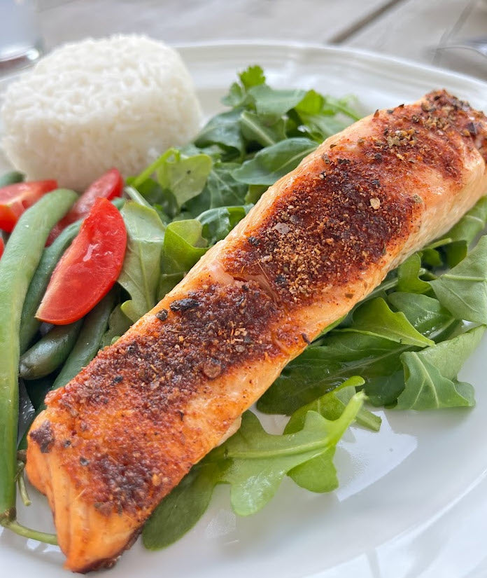 Mrs.GeeFreeLiving's Weeknight Salmon With Our Chipotle Maple Rub