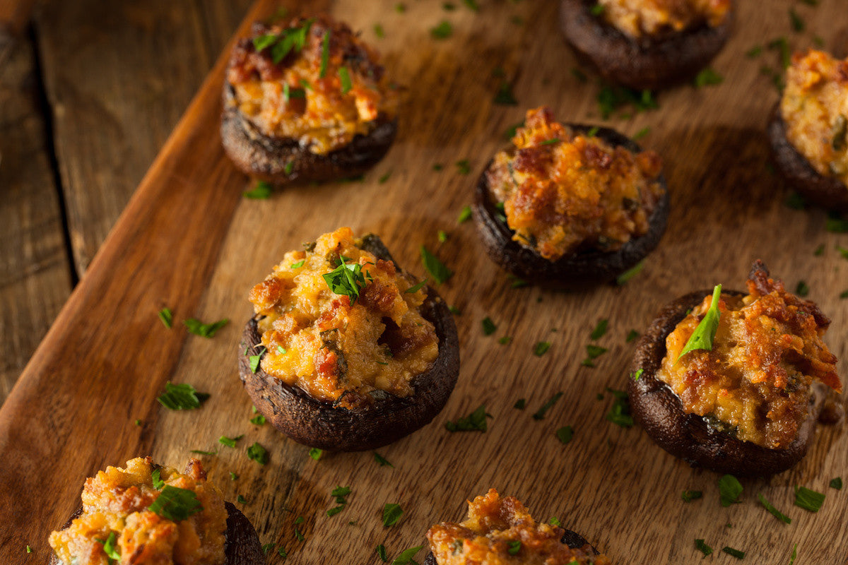 Sausage Stuffed Mushrooms