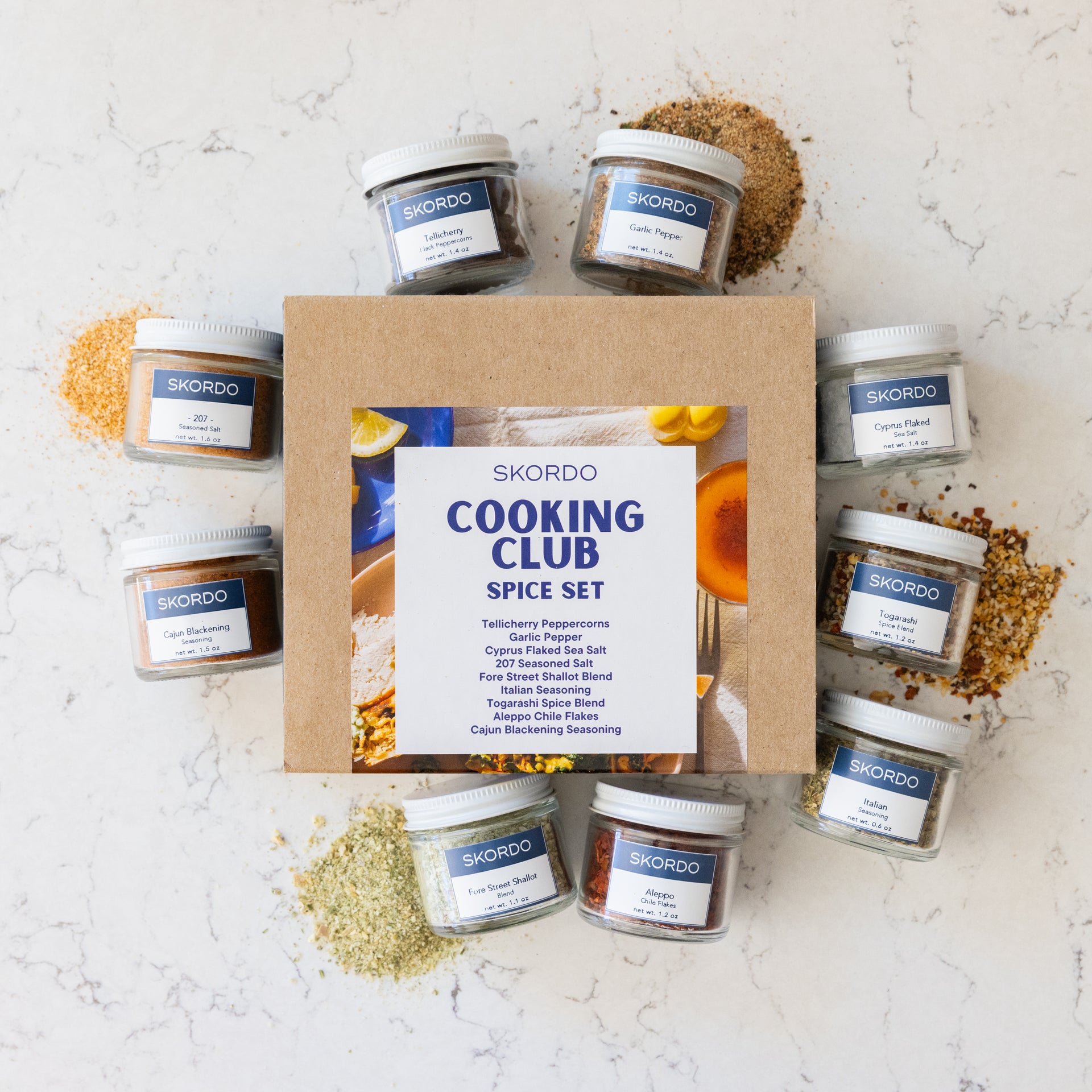 SKORDO Cooking Club Spice Set