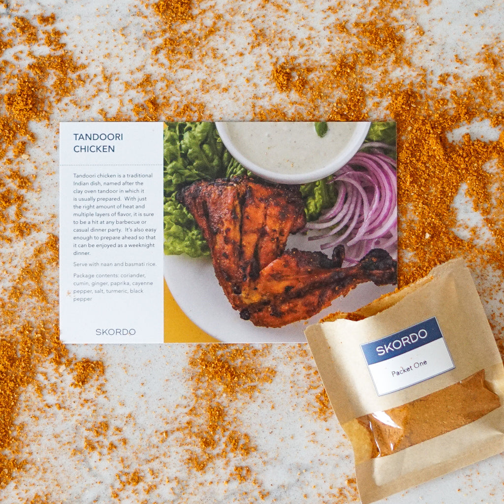 Tandoori Chicken Recipe Kit-Collections-Fair Winds Flavor-SKORDO