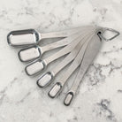 Narrow Stainless Steel Measuring Spoons-Accessories-Starwest-SKORDO