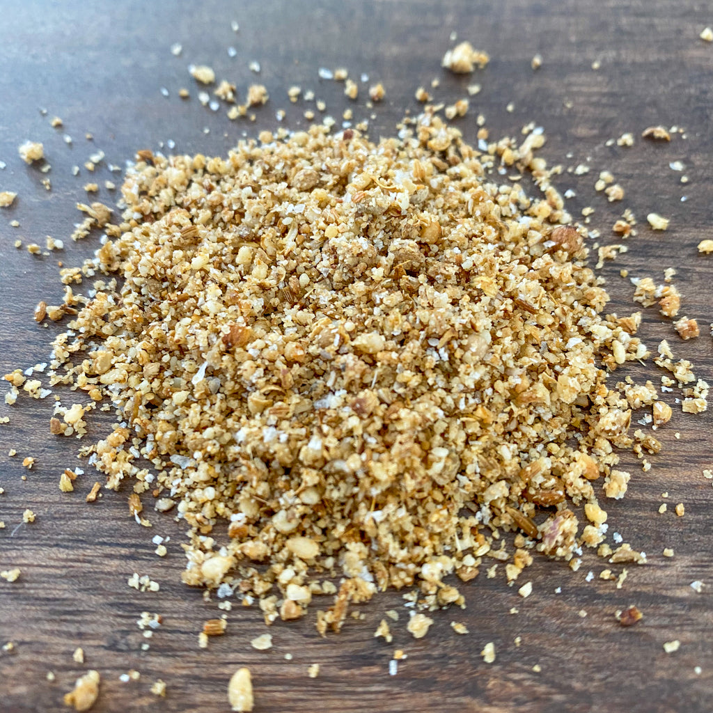 Dukkah Spice Blend-Ingredients-Fair Winds Flavor-SKORDO